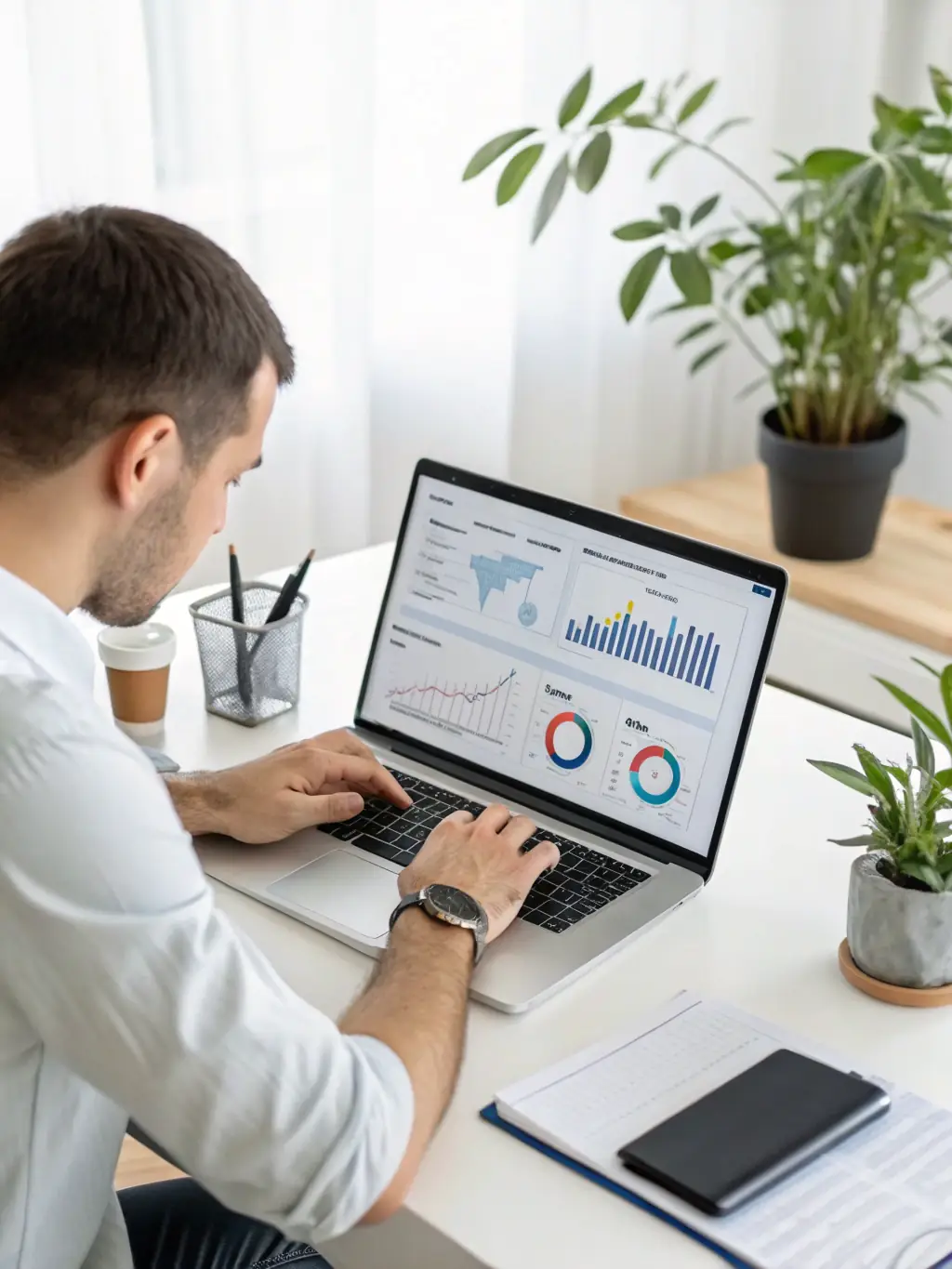 An image showing a team managing social media accounts with analytics dashboards and content creation tools, illustrating Nextreach Digital Marketing Service's social media marketing expertise.