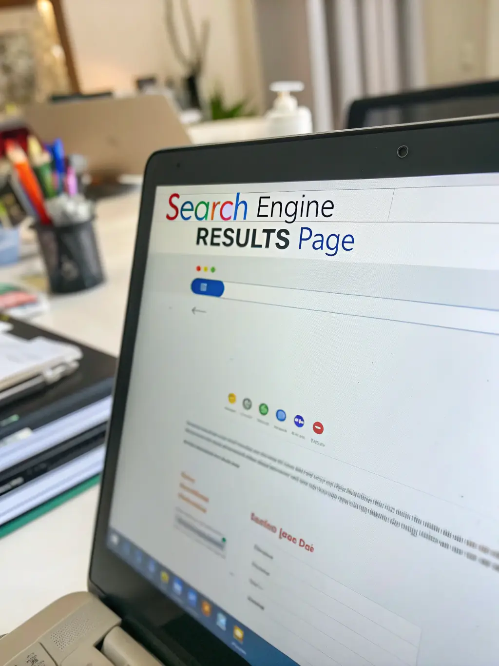 A visual representation of a website's improved search engine ranking on Google, demonstrating the effectiveness of Nextreach's SEO services.